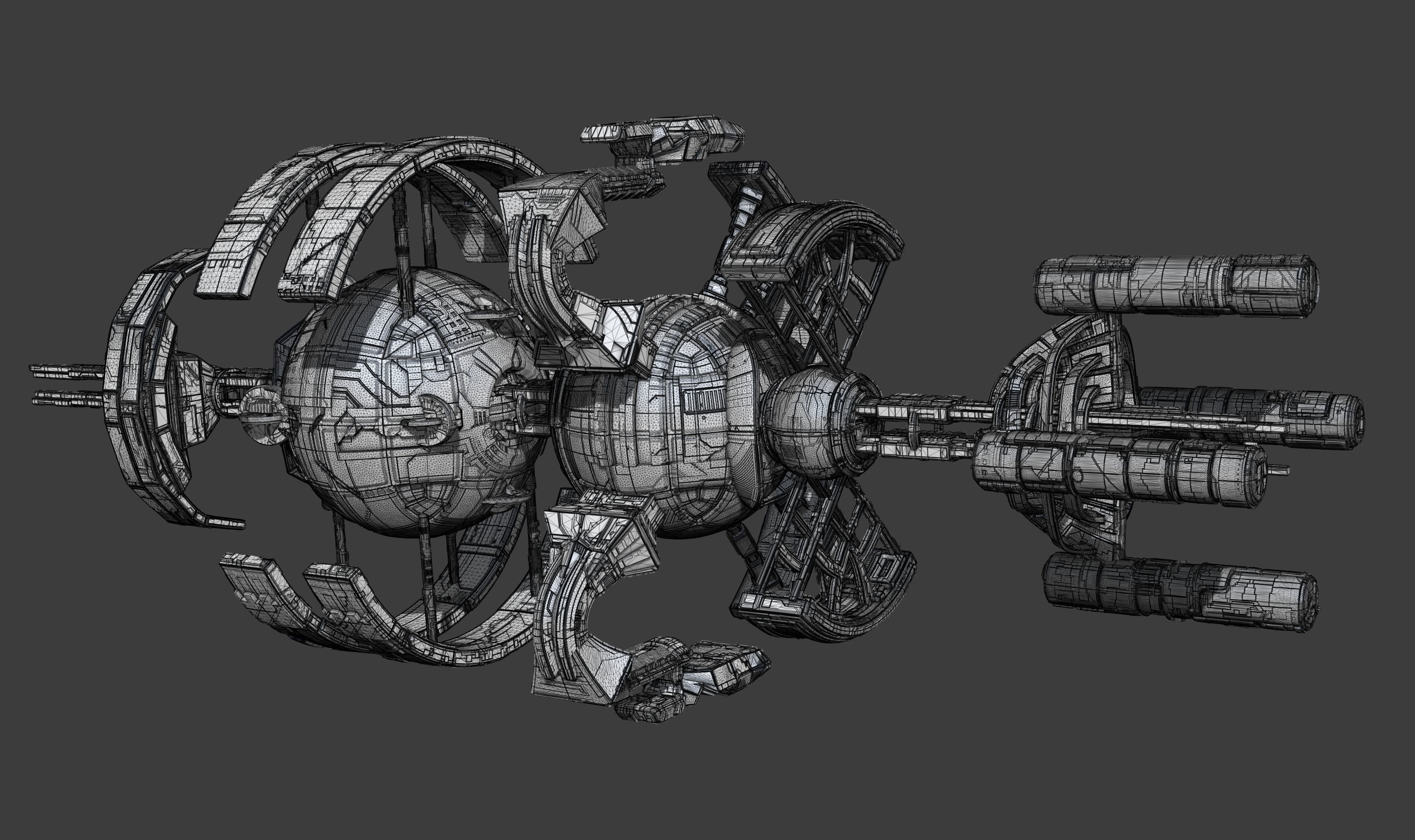 space equipment node 00196 3D model_9