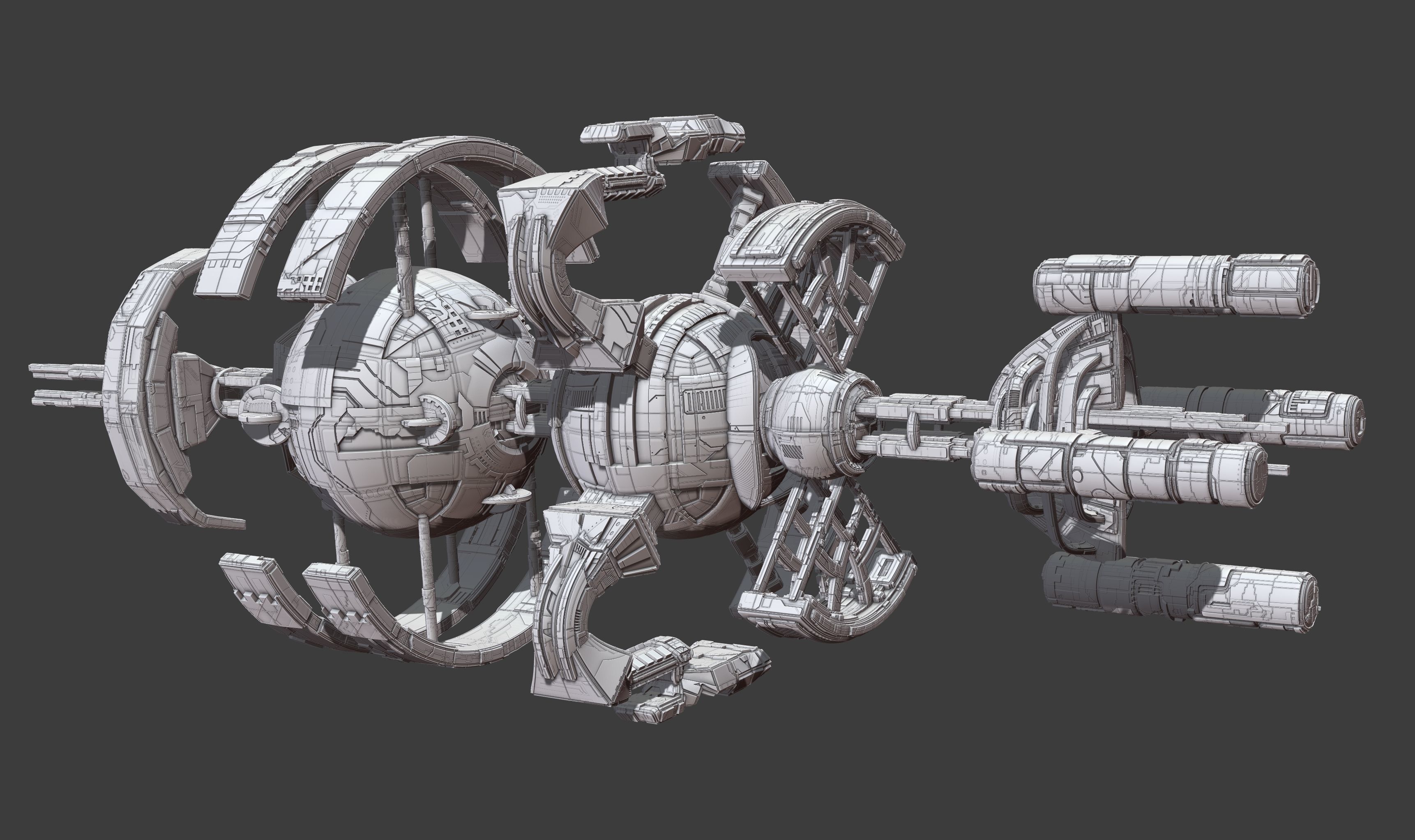 space equipment node 00196 3D model_8