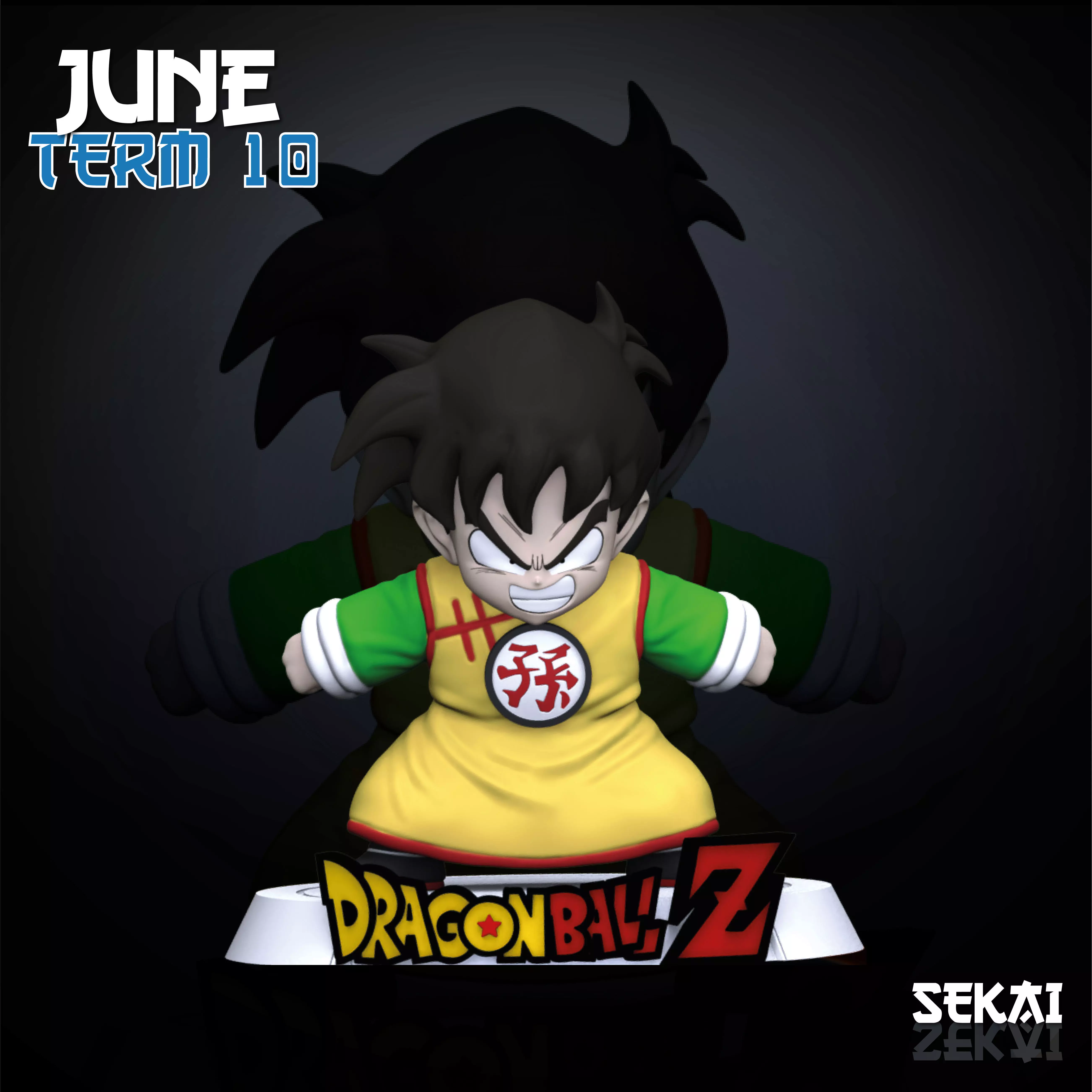 Gohan Kid Sculpture Sekai 3D Models Ready for 3D printing 3D print model_0