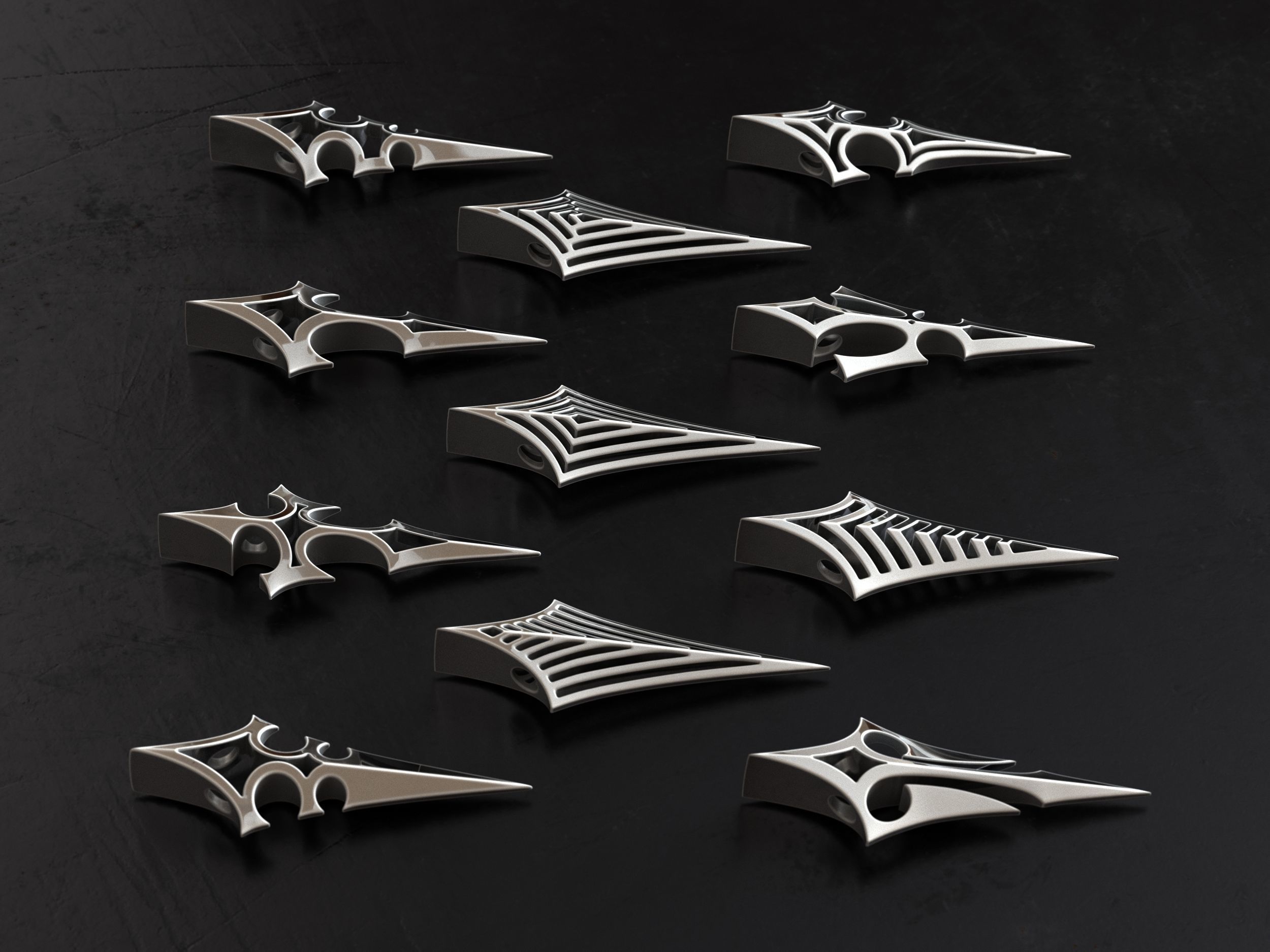 Elven Arrow Pendants Collection _3