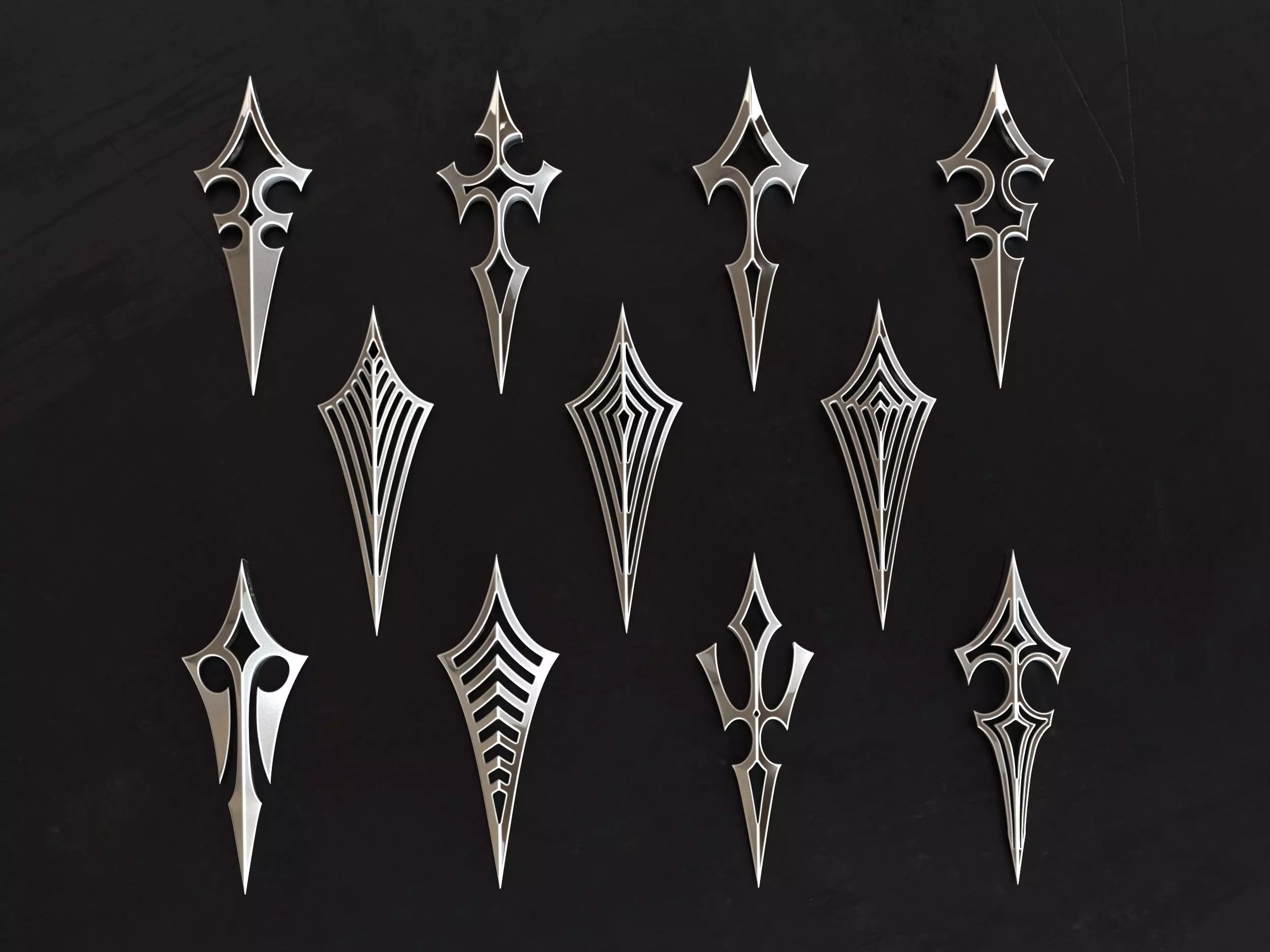 Elven Arrow Pendants Collection _0