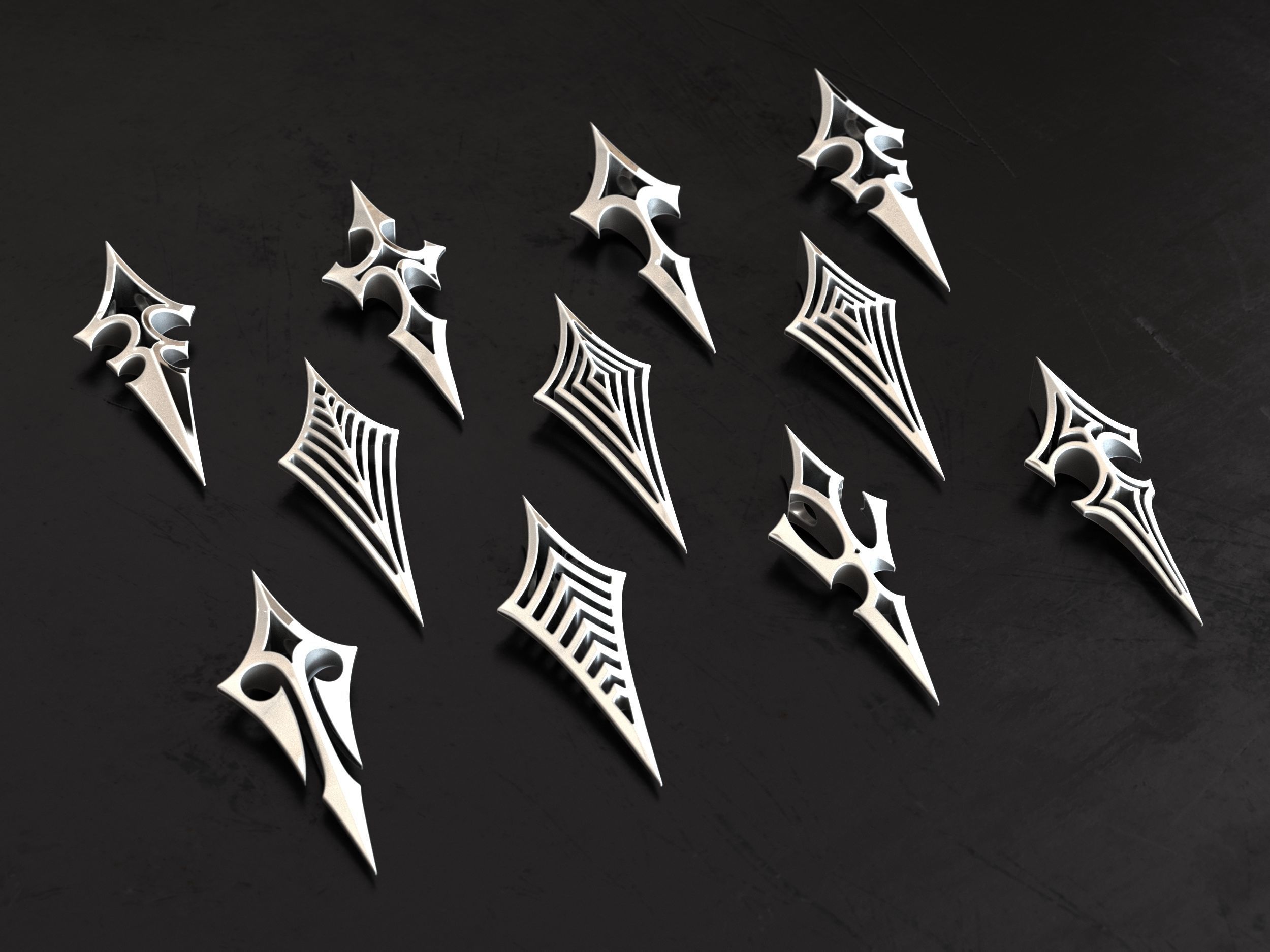 Elven Arrow Pendants Collection _1