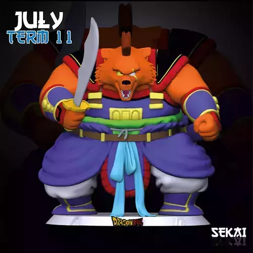 Beard Thief Sculpture Sekai 3D Models Ready for 3D printing