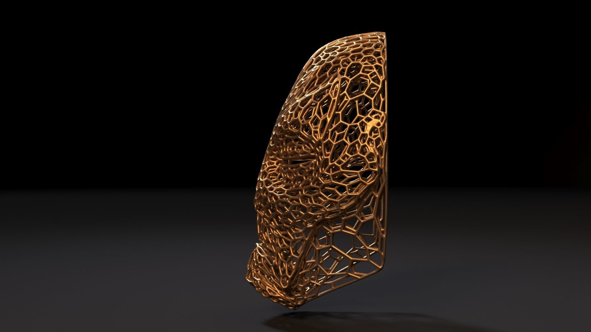 Skyrim Dragon Priest Mask 3D print model_2