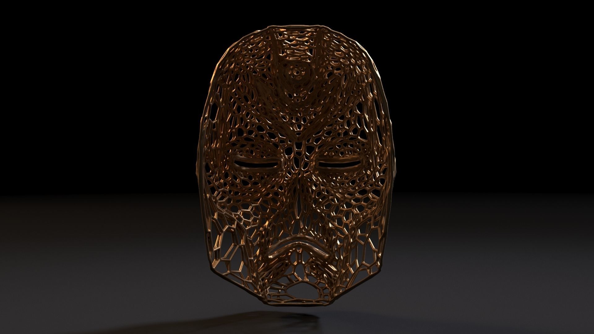 Skyrim Dragon Priest Mask 3D print model_4