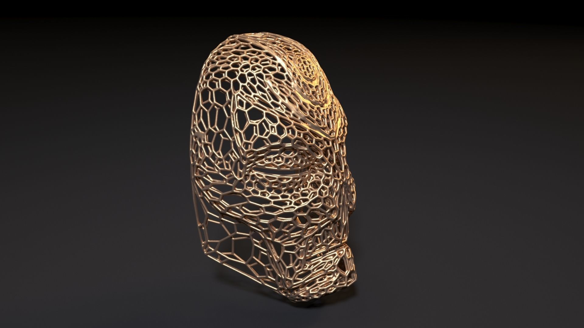 Skyrim Dragon Priest Mask 3D print model_7