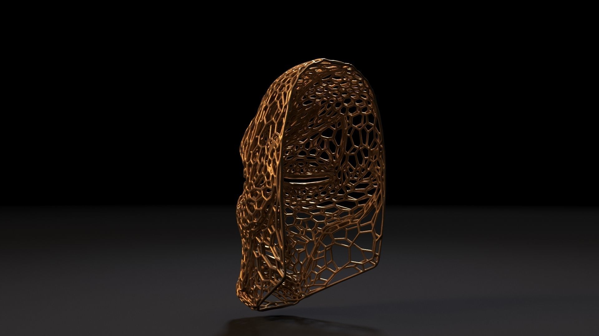 Skyrim Dragon Priest Mask 3D print model_3