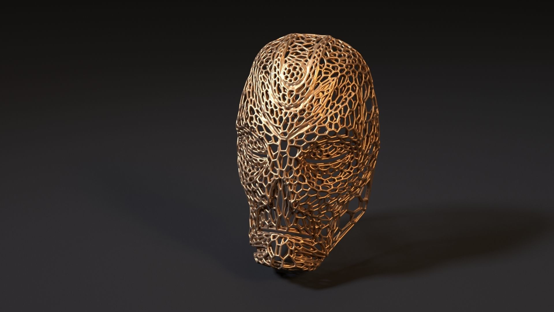 Skyrim Dragon Priest Mask 3D print model_9