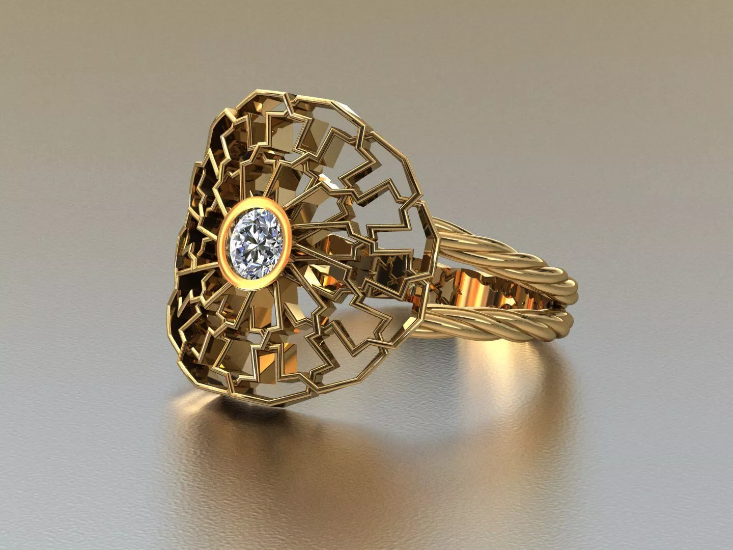HISTORICAL RING 3D print model