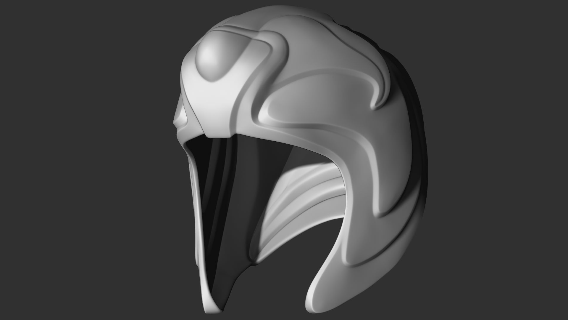 Fantasy Medieval Helmets 3D model_6