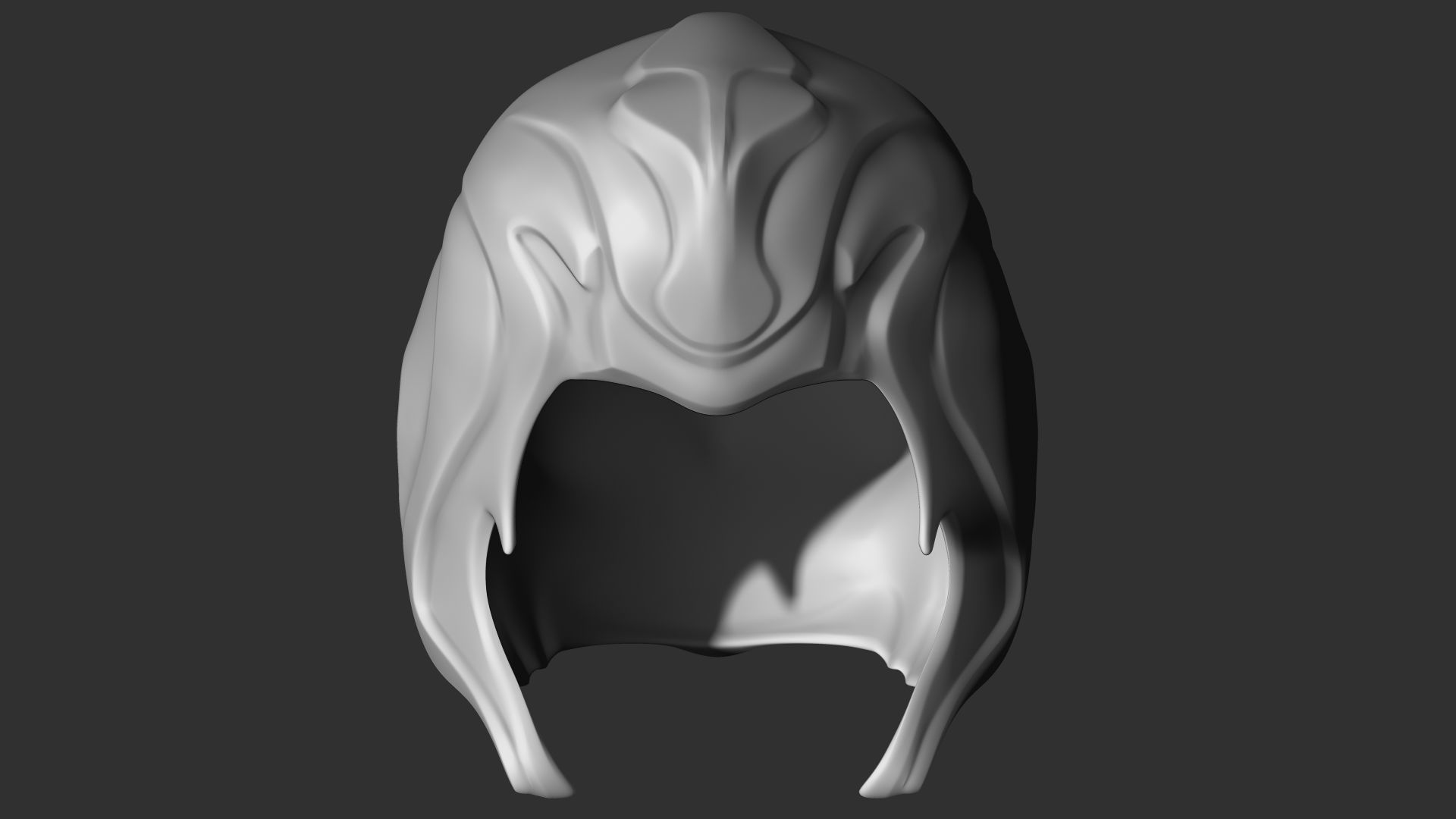 Fantasy Medieval Helmets 3D model_3