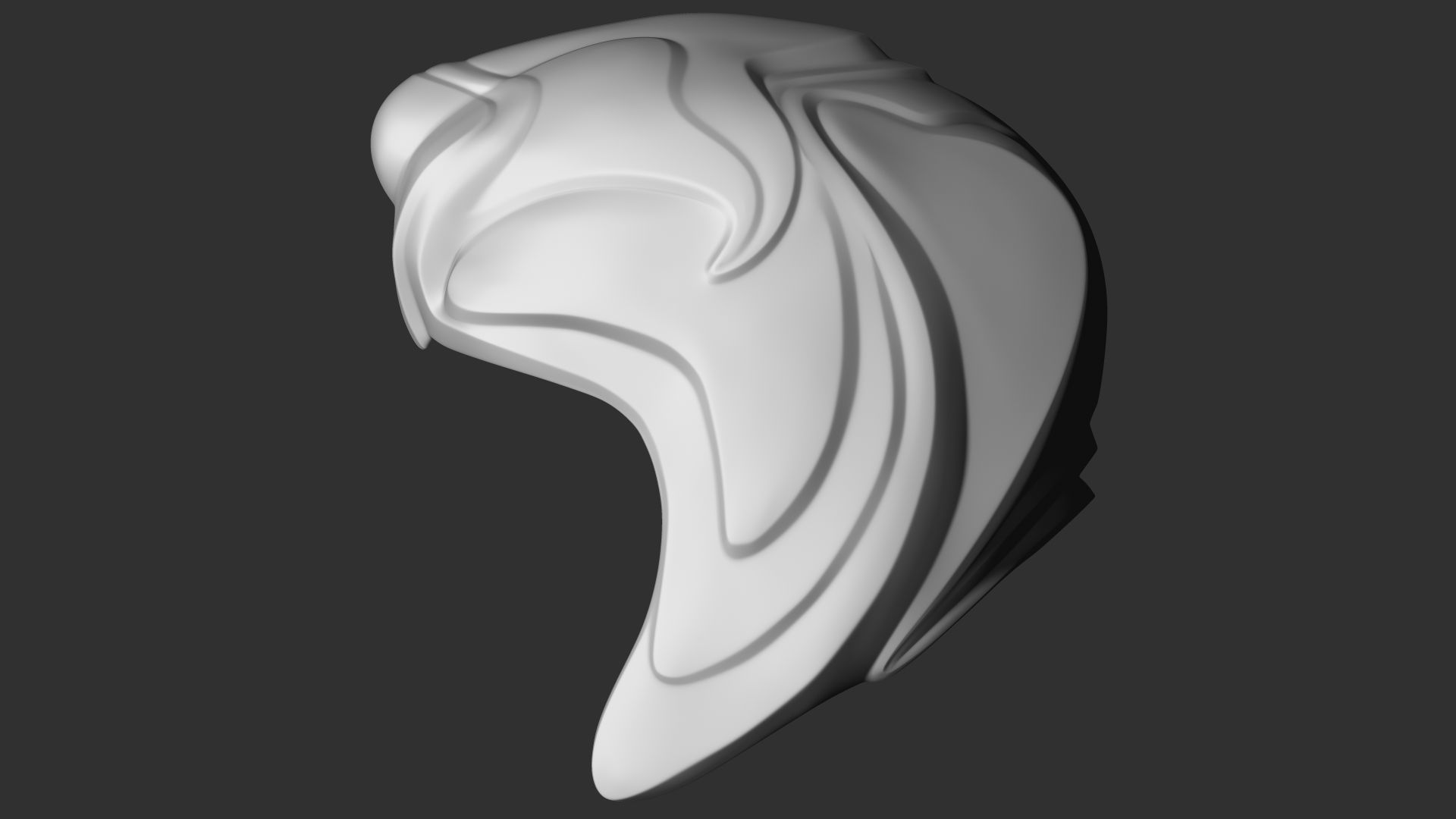 Fantasy Medieval Helmets 3D model_5