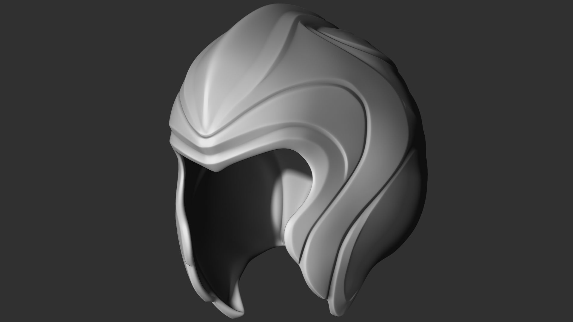 Fantasy Medieval Helmets 3D model_14