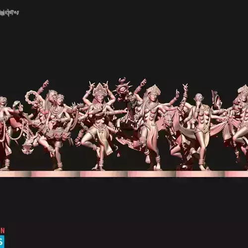 Daemons of lust succubi 3D print model