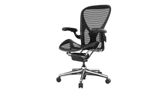 Office Chair Aeron Chair By Herman Miller 3D model