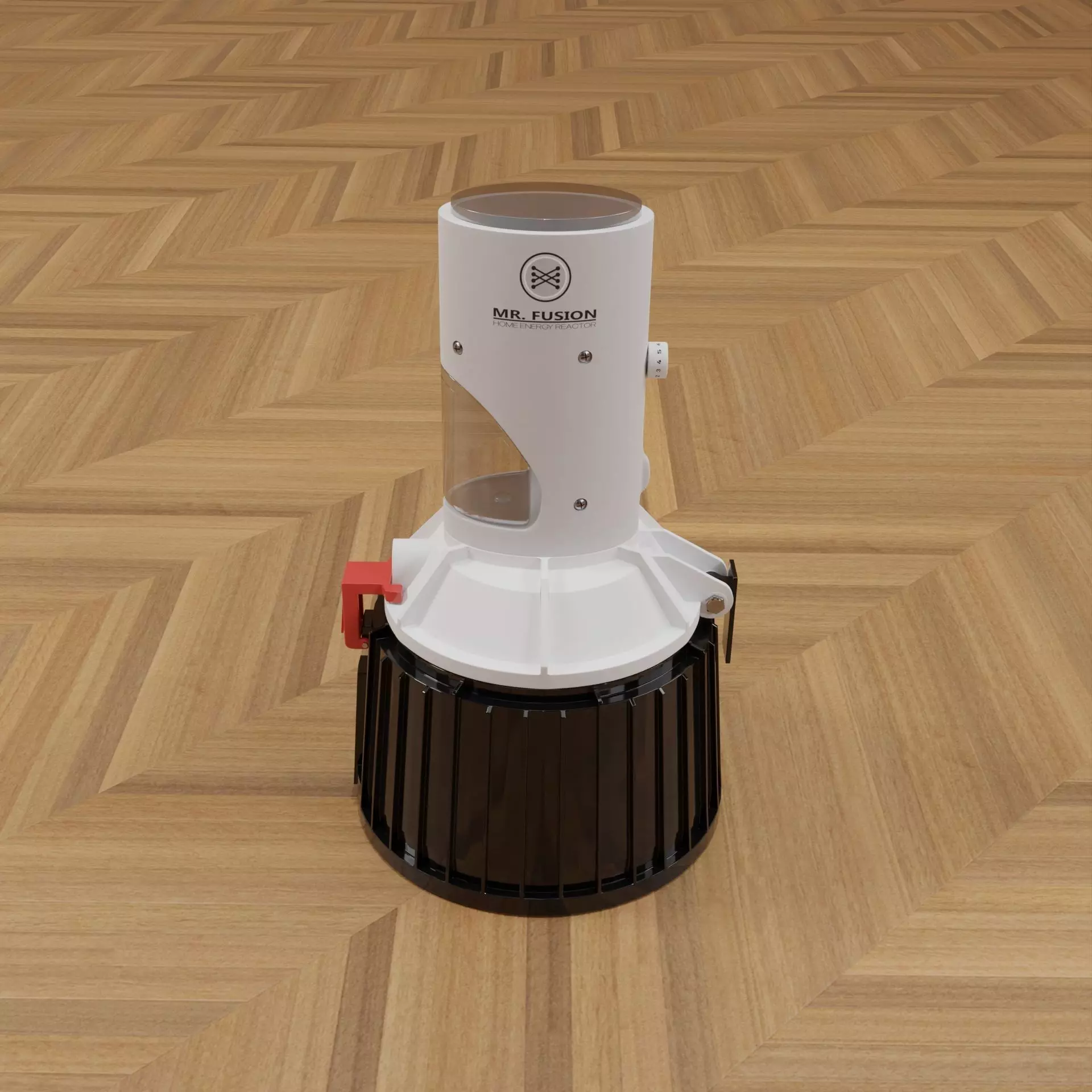 Mr Fusion - Back to the Future 3D model_0