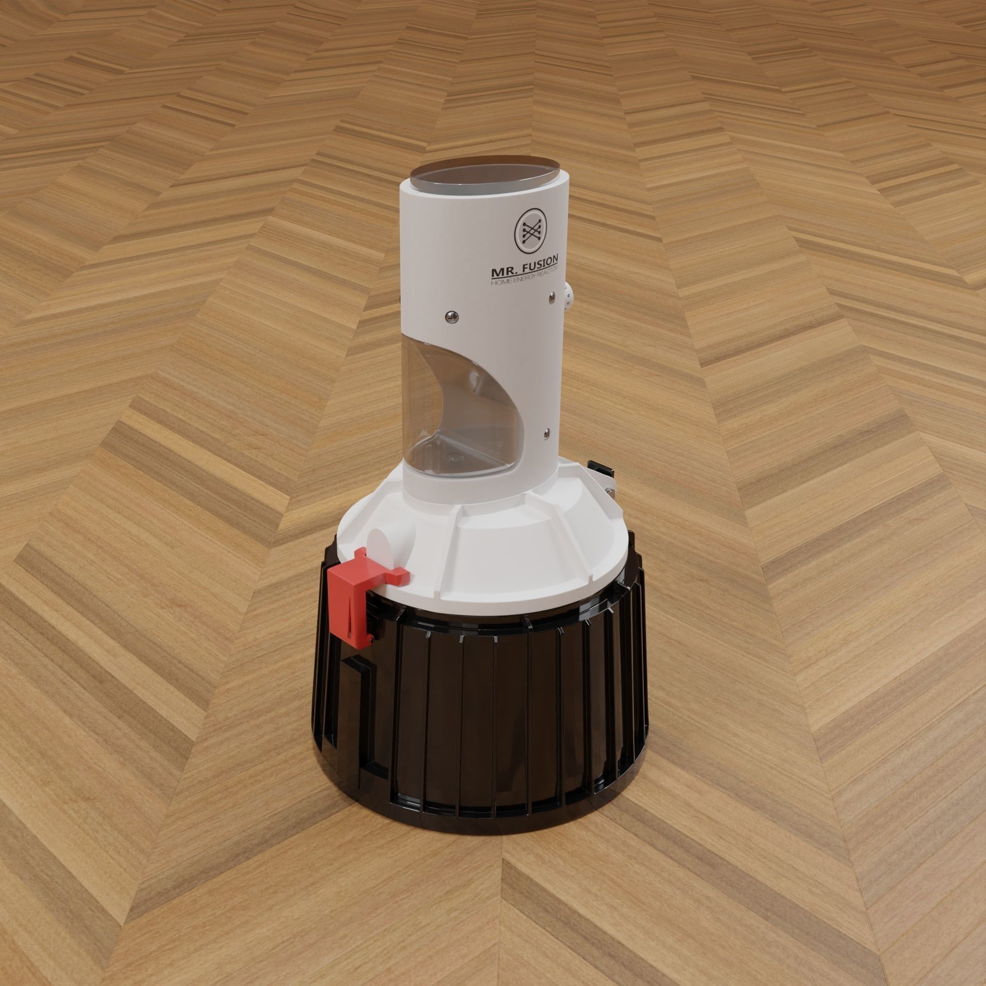 Mr Fusion - Back to the Future 3D model_7