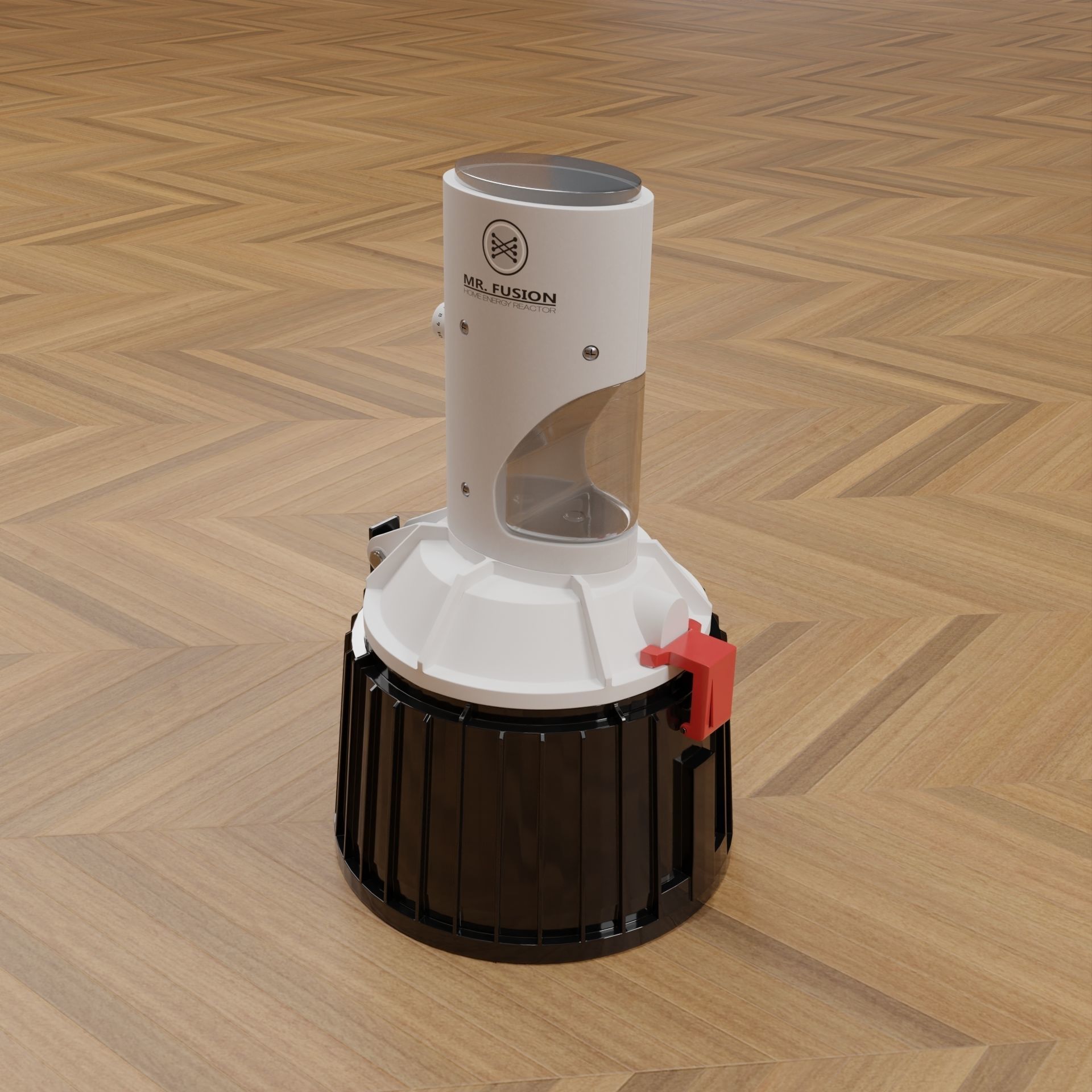 Mr Fusion - Back to the Future 3D model_5