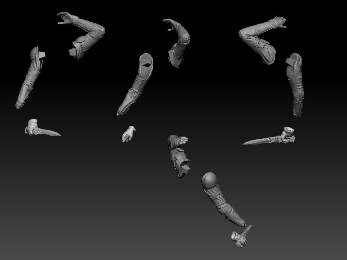 Chani Dune 3D print model_9