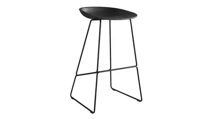 About A Stool By Herman Miller 3D model
