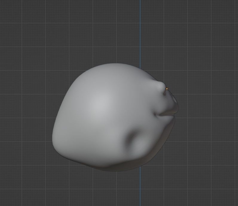 Ceramic lucky frog Free low-poly 3D model_2
