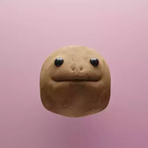 Ceramic lucky frog Free low-poly 3D model Ceramic lucky frog Free low-poly 3D model