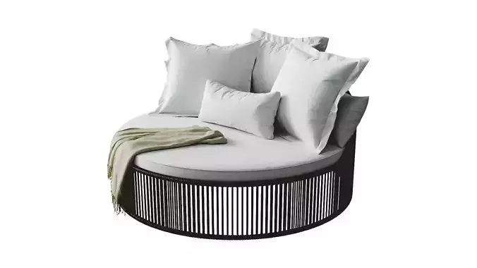 Sofa Chaise Daybed Tropical