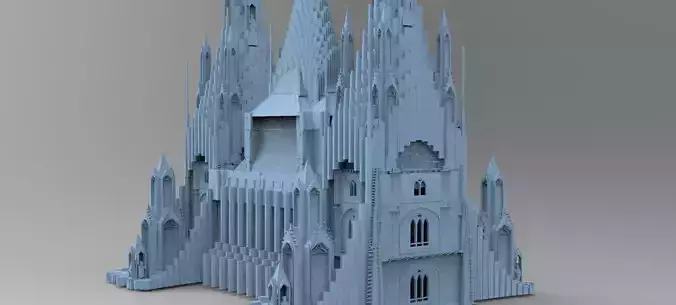 Wizards Tower Irish cathedral 