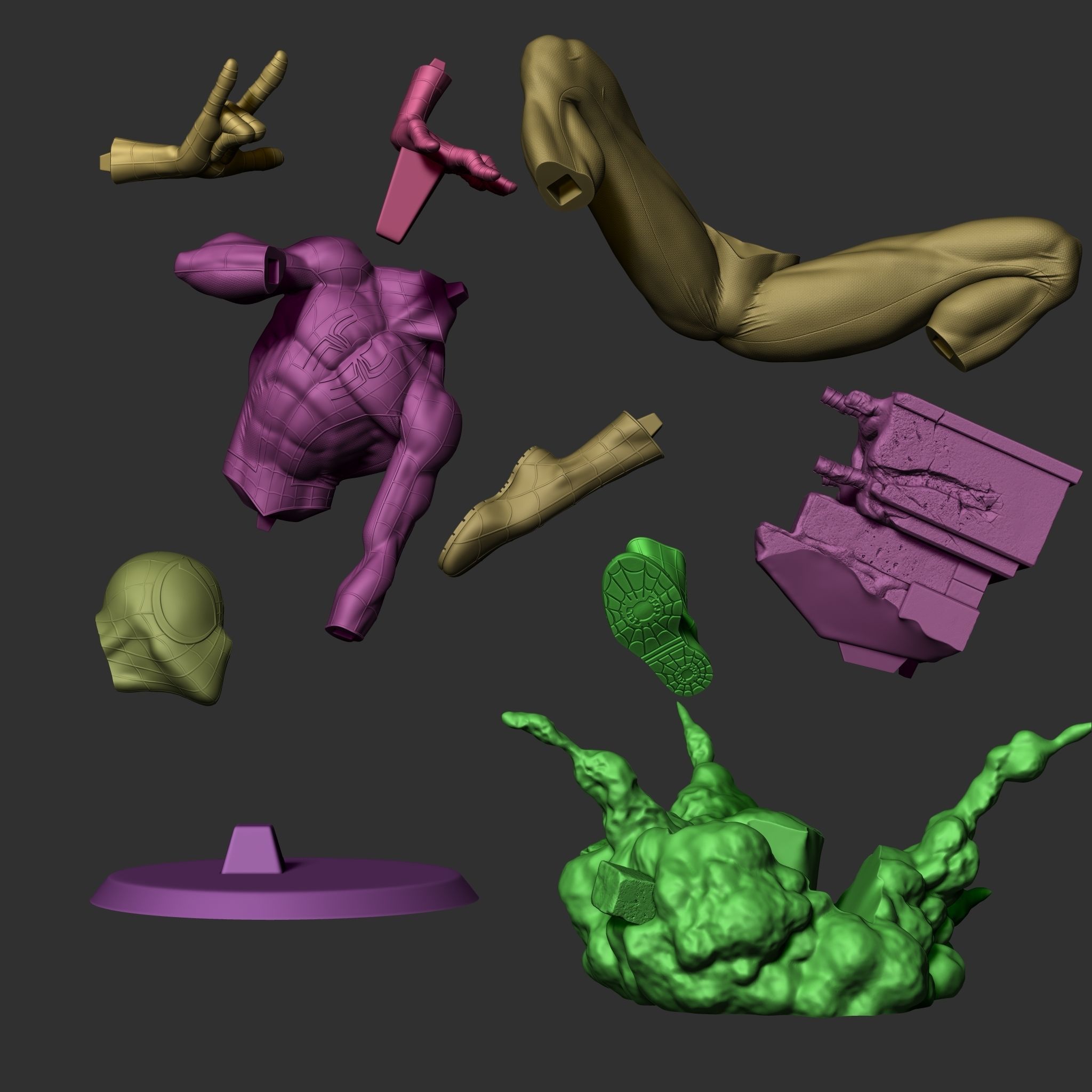 Spider-Man Fan Art 3D print model_10