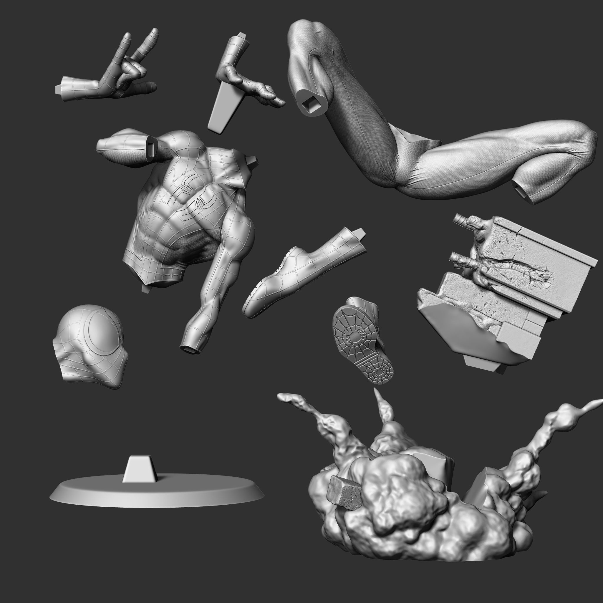 Spider-Man Fan Art 3D print model_9