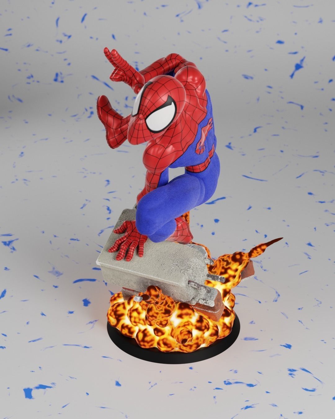 Spider-Man Fan Art 3D print model_5