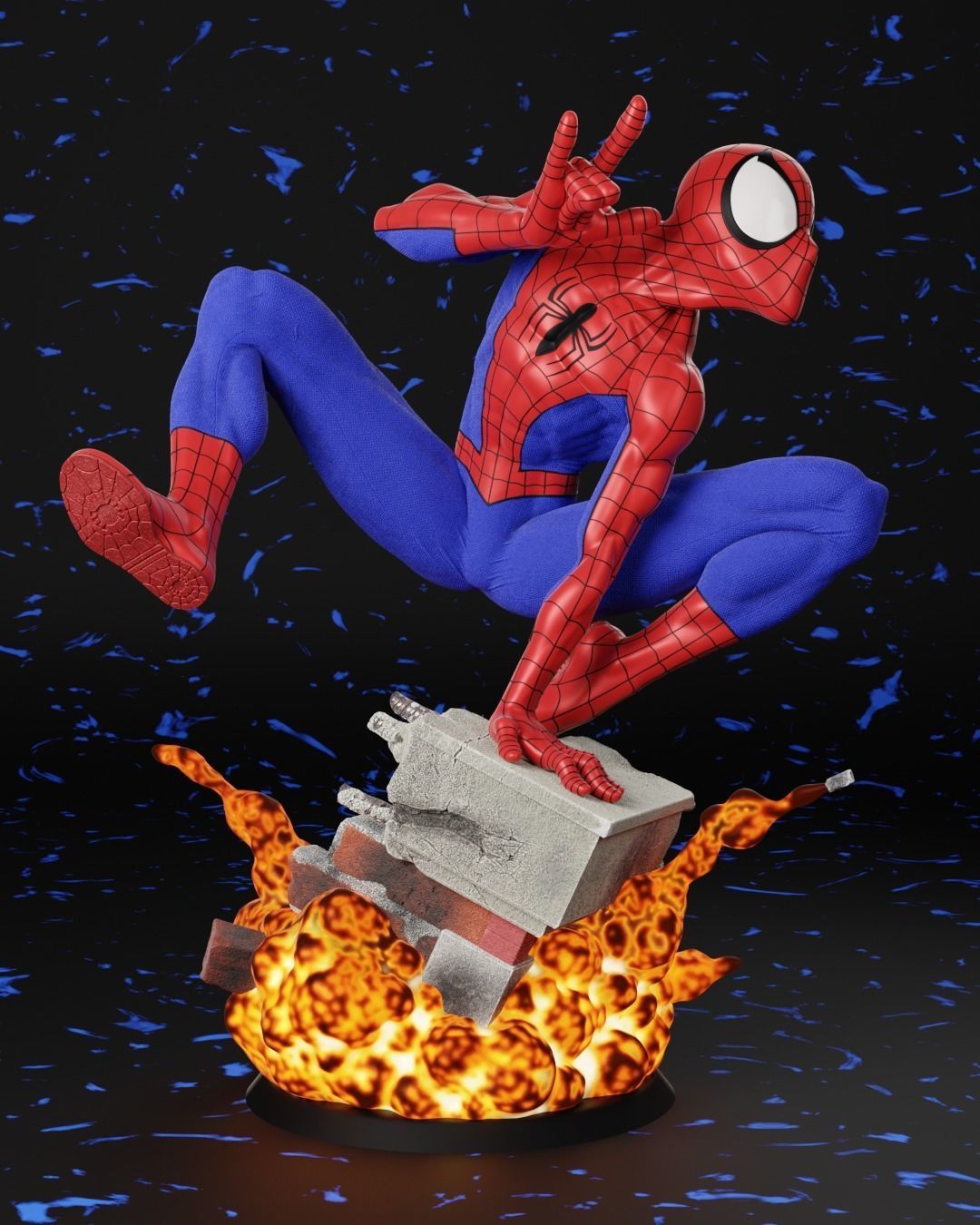 Spider-Man Fan Art 3D print model_1