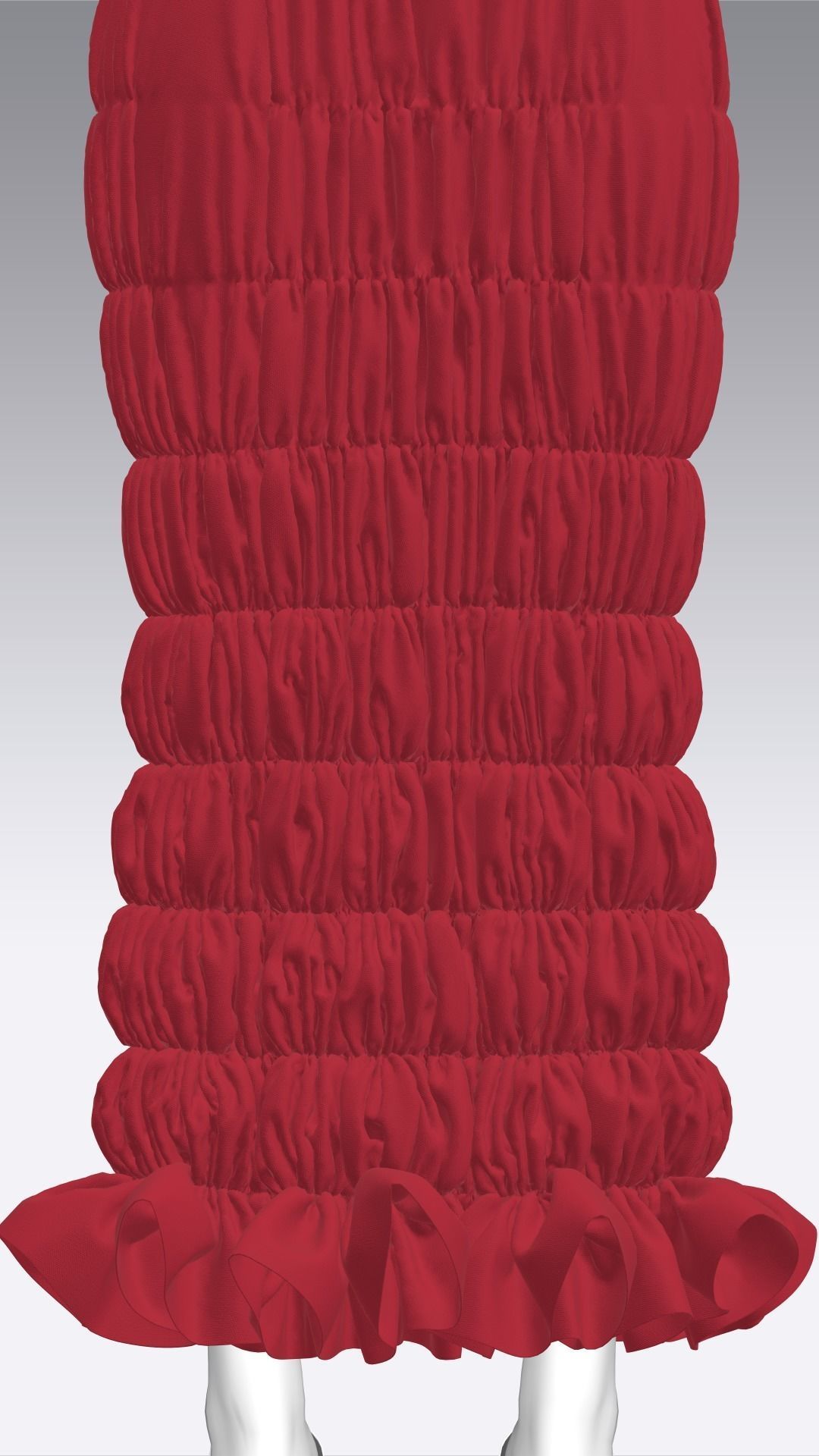 Dress Outfits MD CLO 3D ZPRJ ZPAC project files 3D model_44