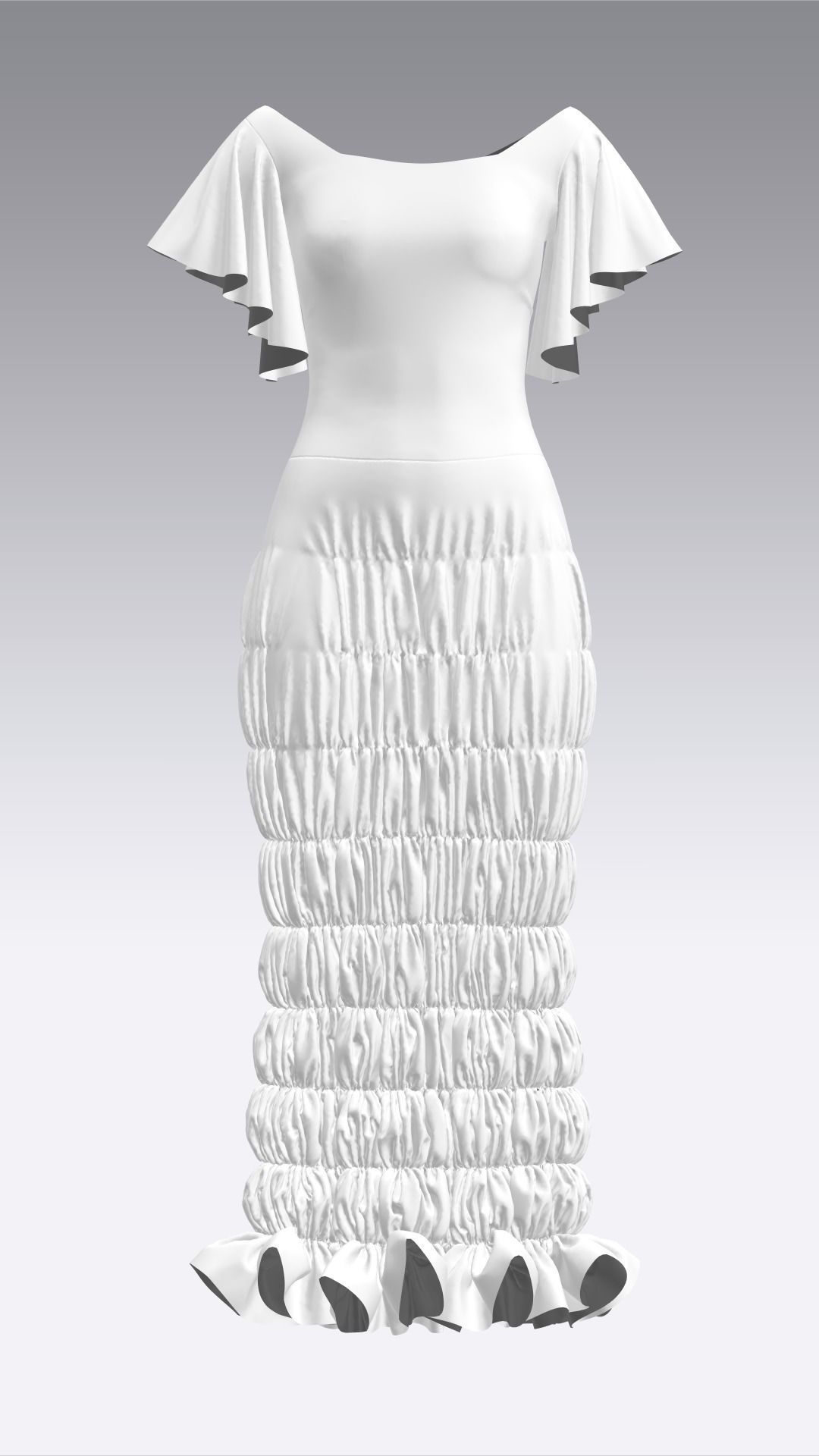 Dress Outfits MD CLO 3D ZPRJ ZPAC project files 3D model_27