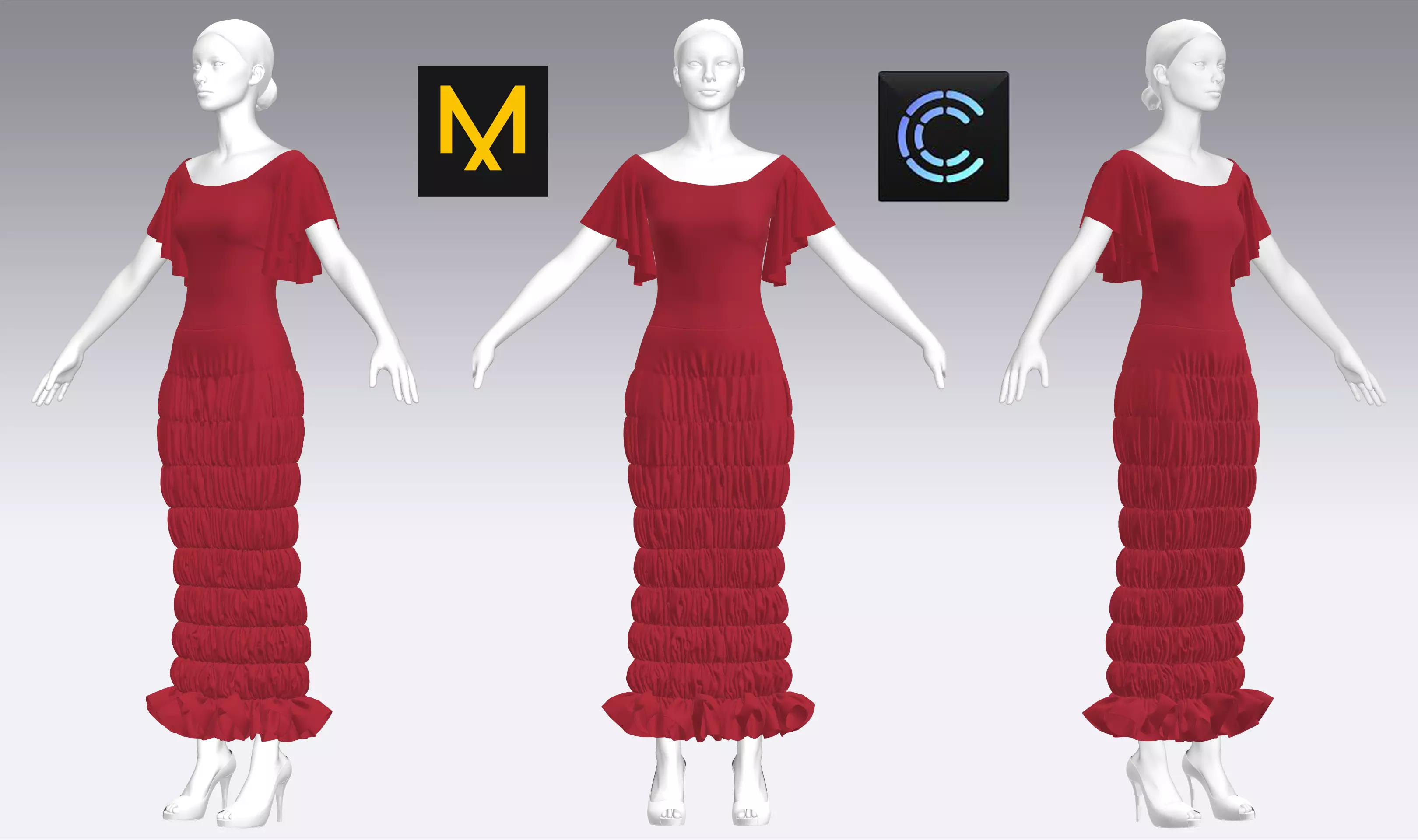 Dress Outfits MD CLO 3D ZPRJ ZPAC project files 3D model_0