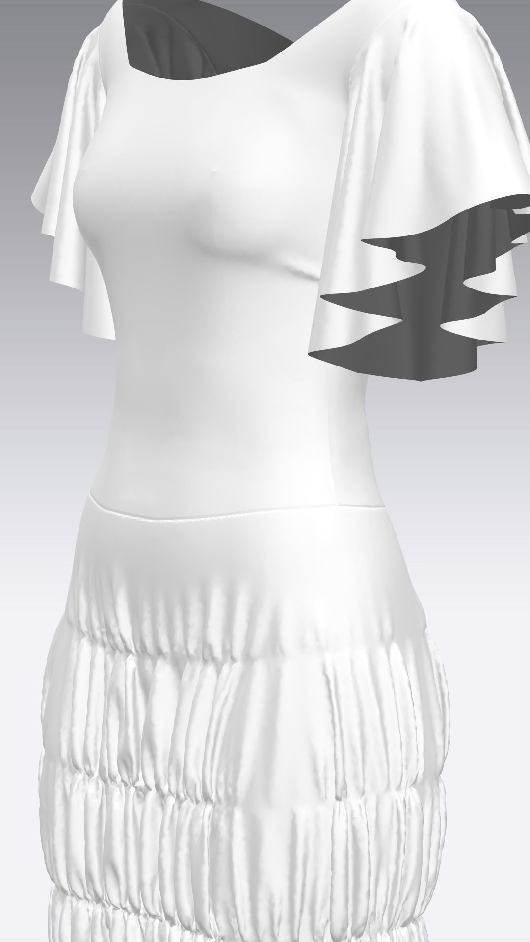 Dress Outfits MD CLO 3D ZPRJ ZPAC project files 3D model_24