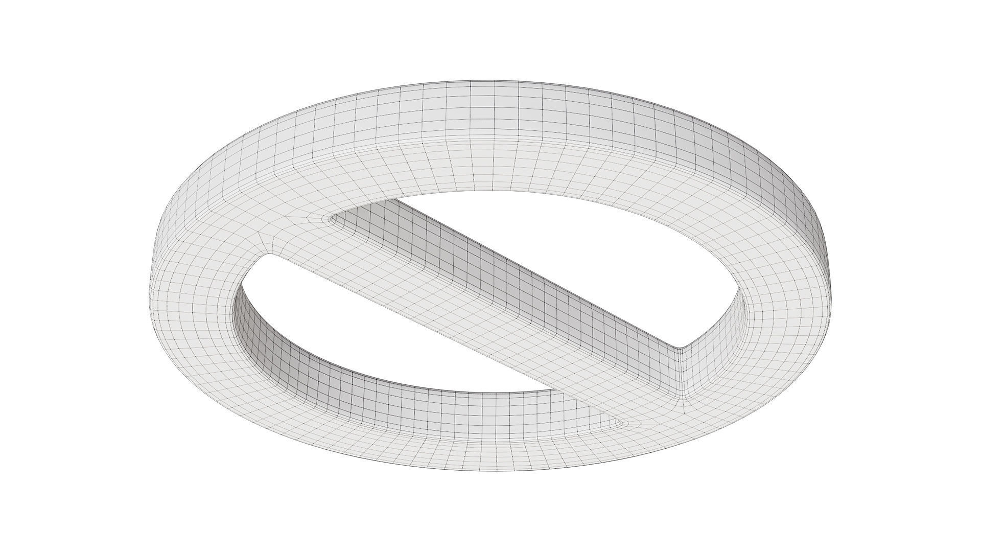 No symbol Low-poly 3D model_5