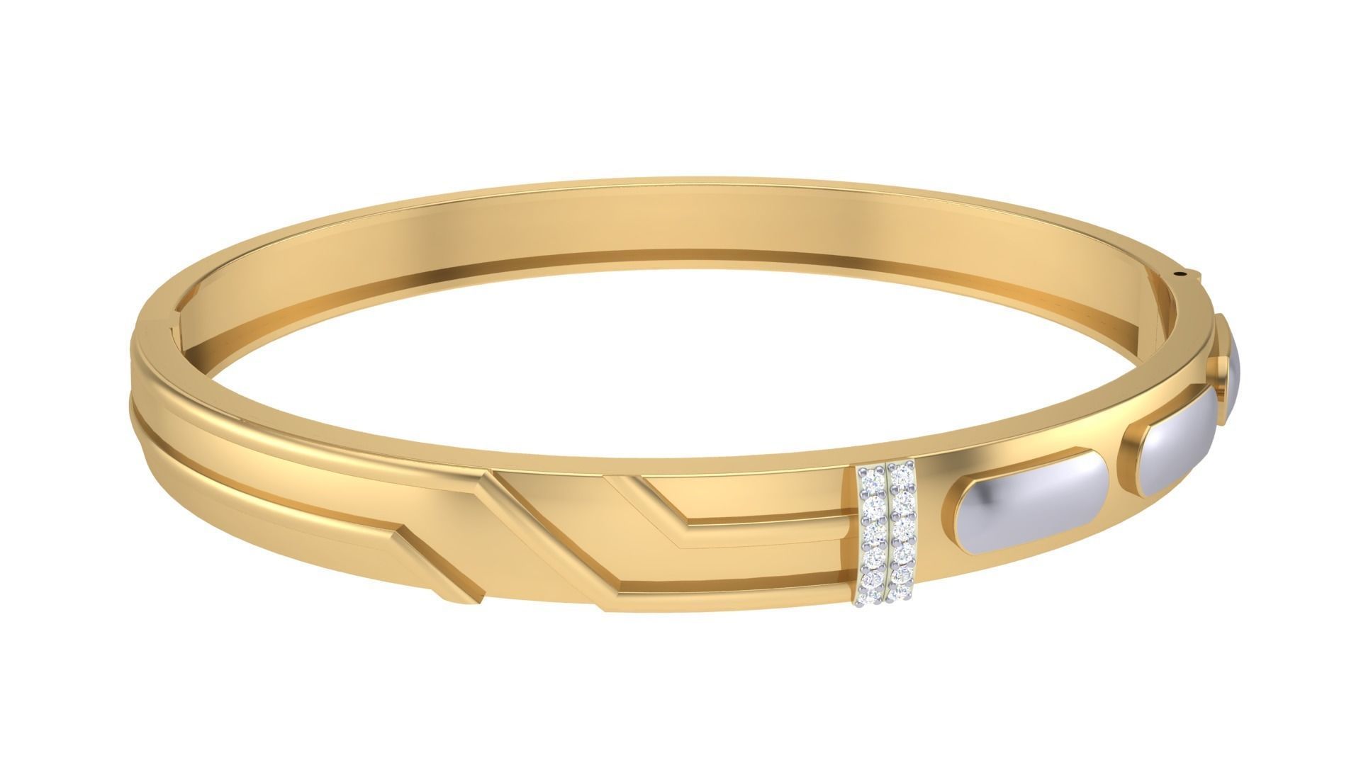 Bangles 3dm STL OBJ FBX Renders details 3D print model_4