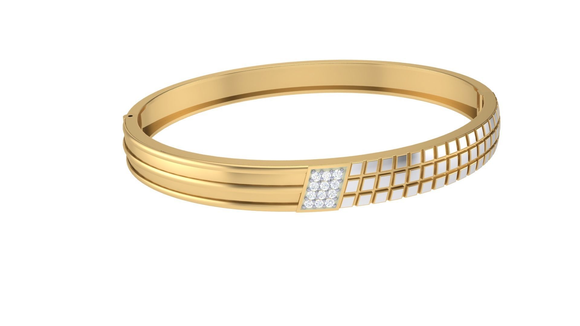 Bangles 3dm STL OBJ FBX Renders details 3D print model_4