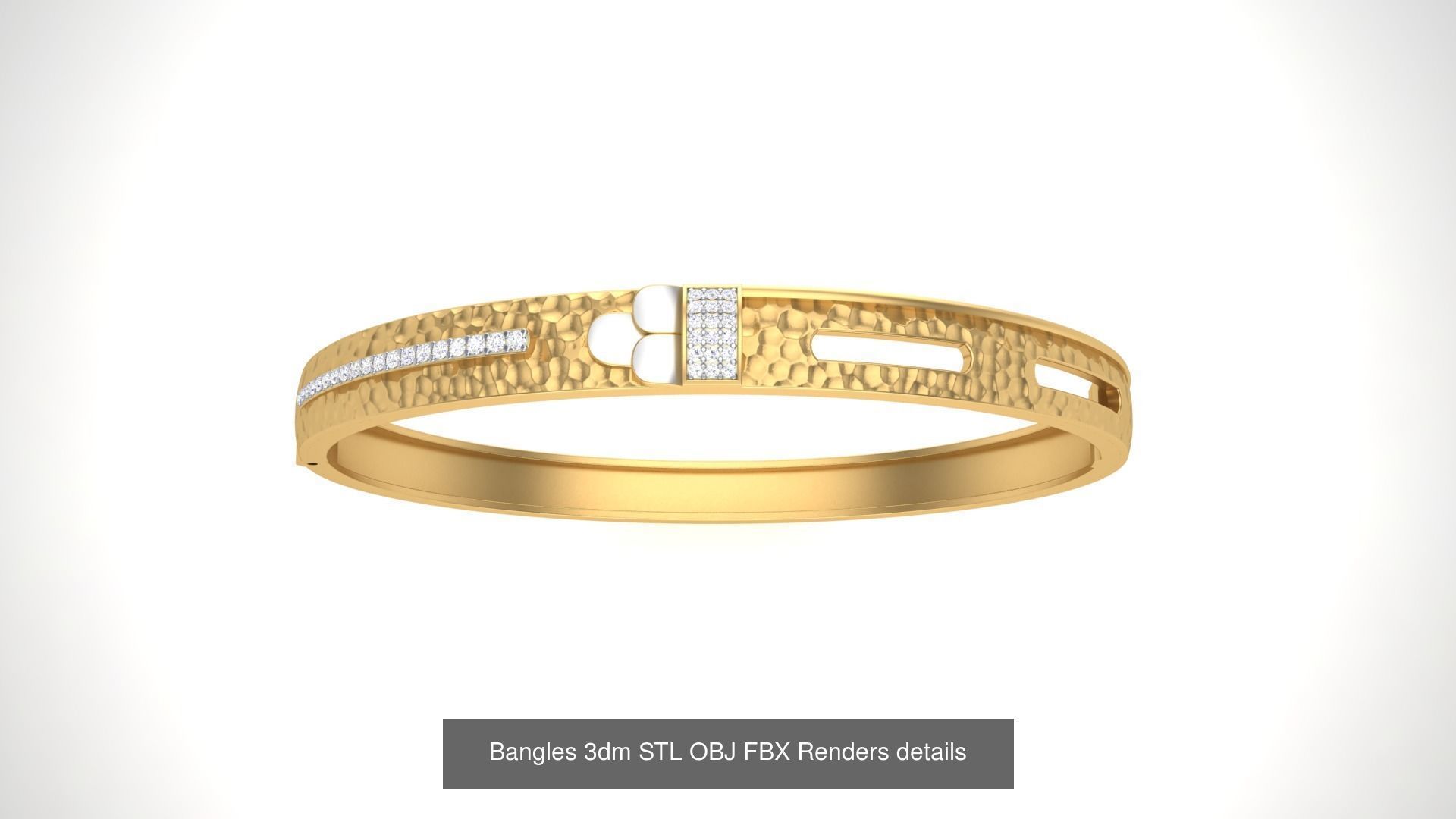 47 Bangles 3dm STL OBJ FBX Renders details Collection _47