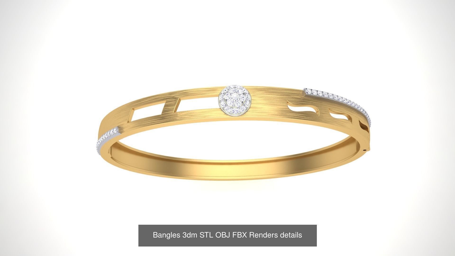 47 Bangles 3dm STL OBJ FBX Renders details Collection _51