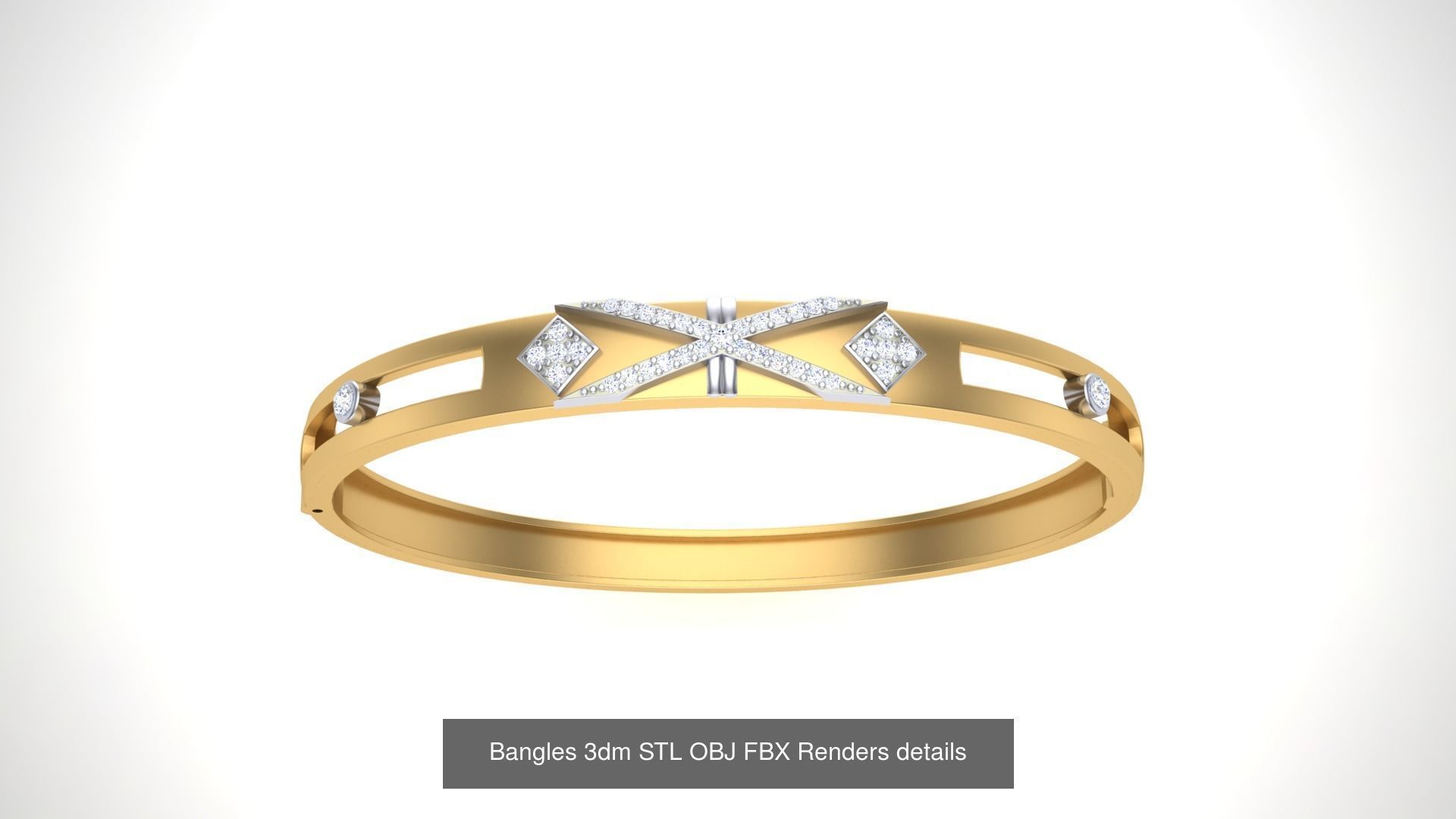 47 Bangles 3dm STL OBJ FBX Renders details Collection _30