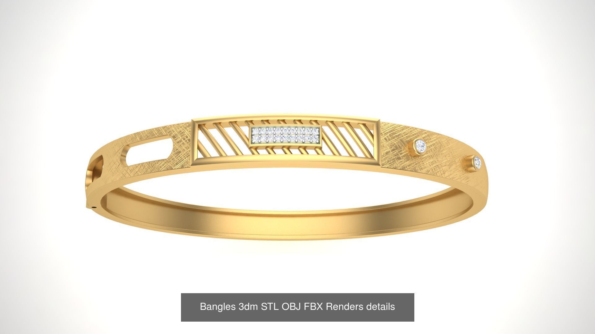 47 Bangles 3dm STL OBJ FBX Renders details Collection _29