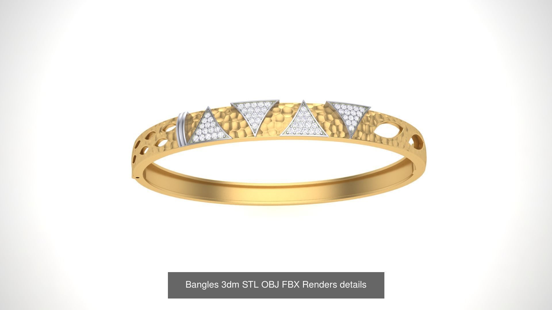 47 Bangles 3dm STL OBJ FBX Renders details Collection _48