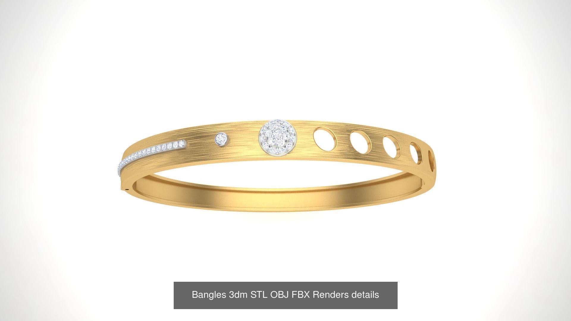 47 Bangles 3dm STL OBJ FBX Renders details Collection _39