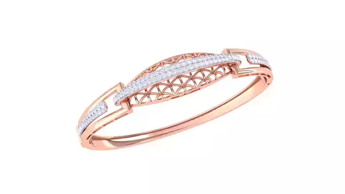 Women Bangles 3dm STL OBJ FBX Renders details