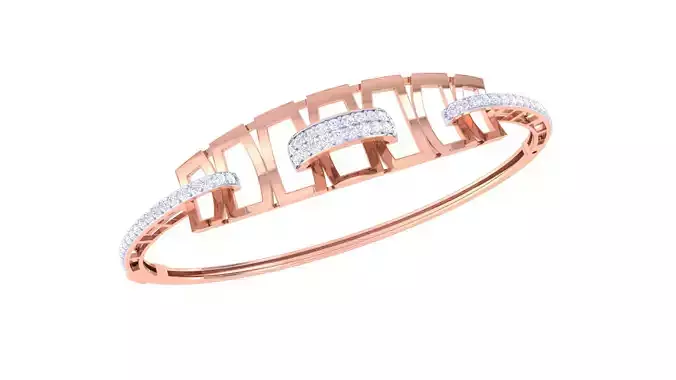 Women Bangles 3dm STL OBJ FBX Renders details