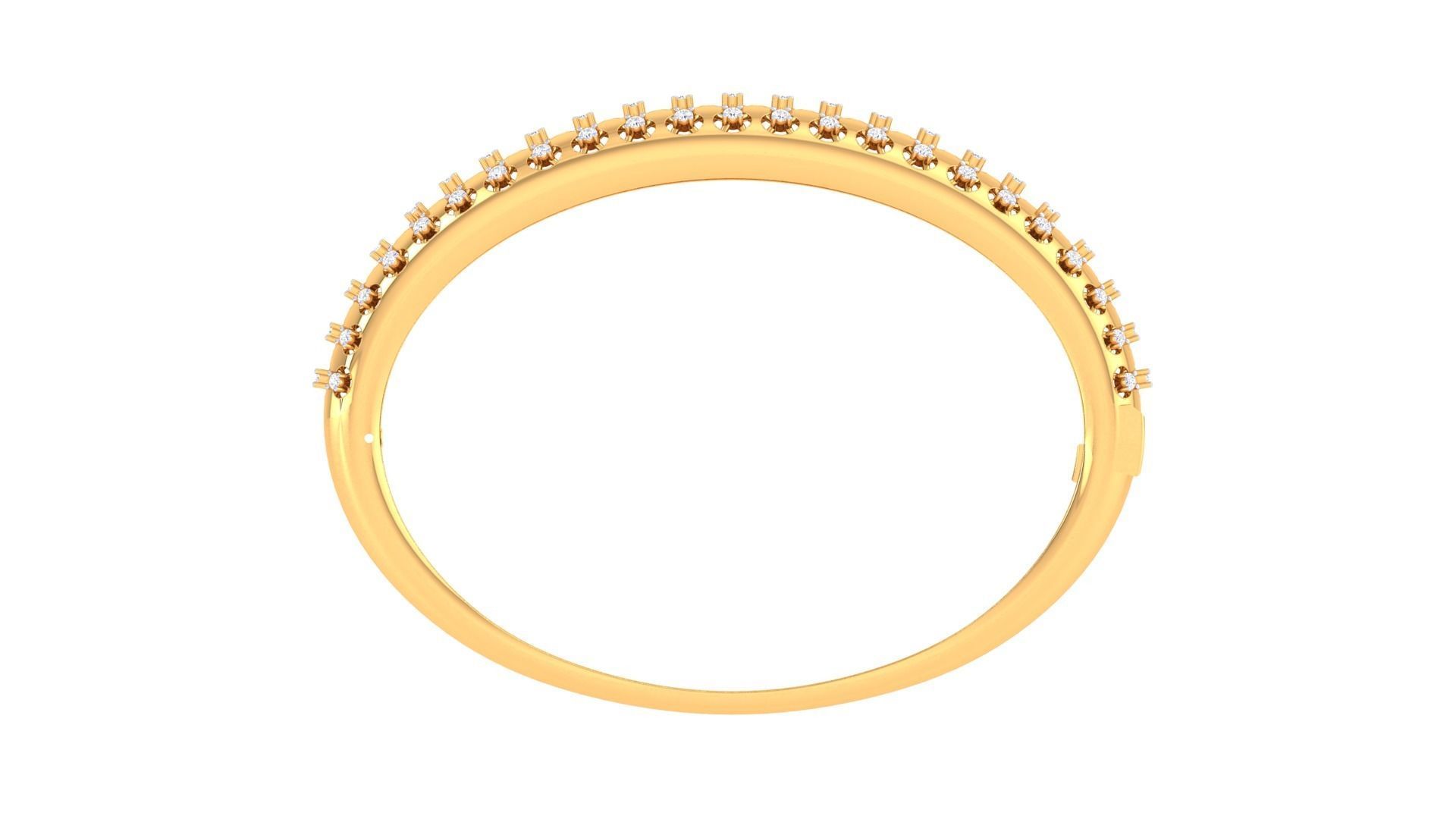 Women Bangles 3dm STL OBJ FBX Renders details 3D print model_3