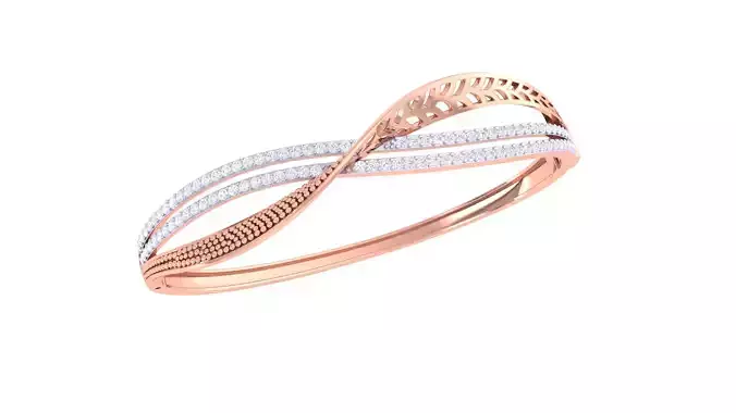 Women Bangles 3dm STL OBJ FBX Renders details