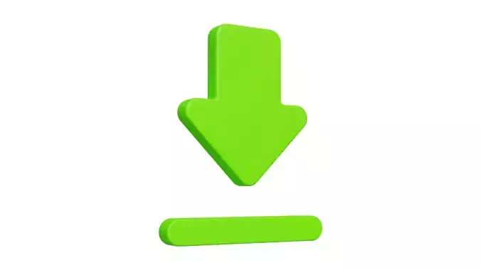 Download symbol arrow